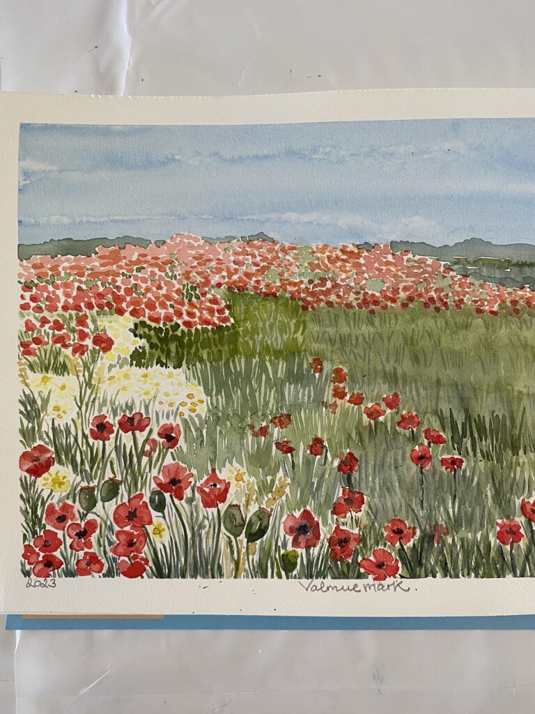 Workshop for billedkunstskole på Købmandsgården